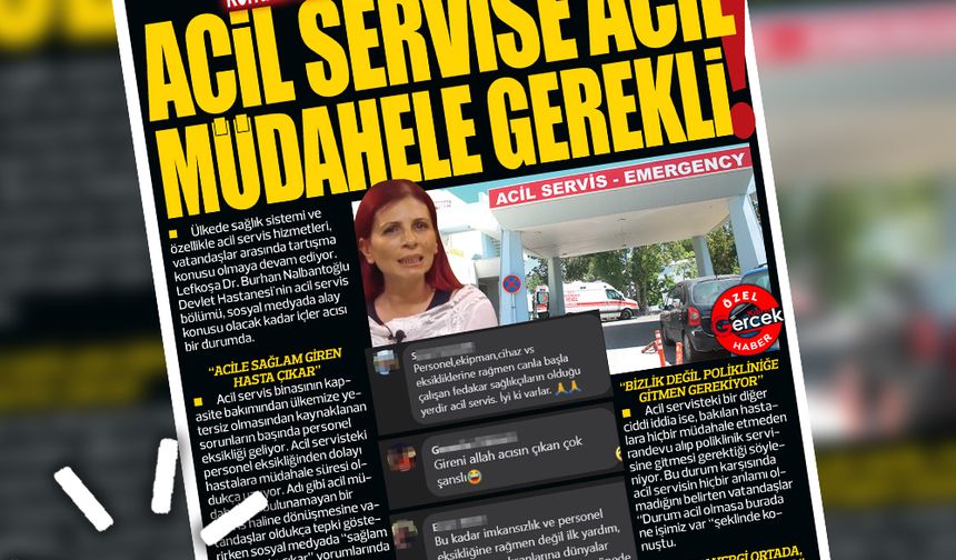 25 KASIM 2023 KIBRIS GERÇEK MANŞET
