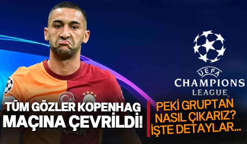 Galatasaray'da gruptan çıkma hesapları yapılıyor!