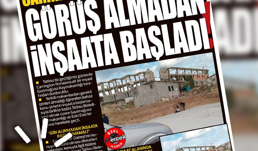 11 ARALIK 2023 KIBRIS GERÇEK MANŞET