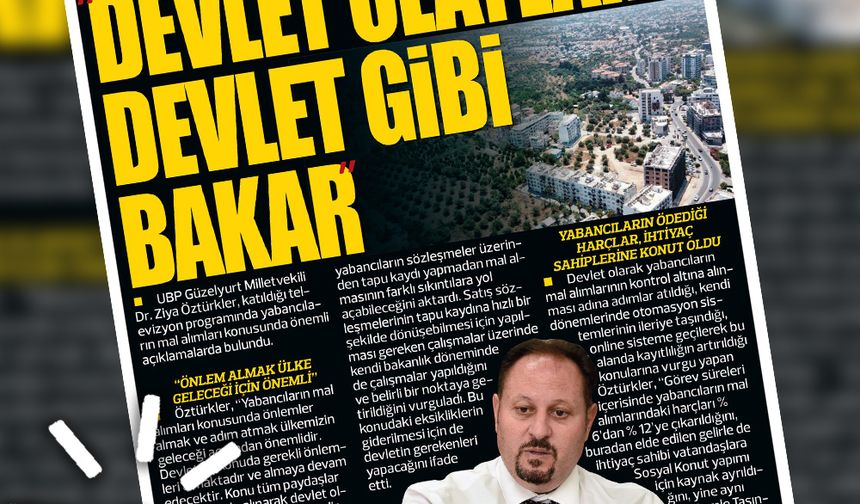8 ARALIK 2023 KIBRIS GERÇEK MANŞET
