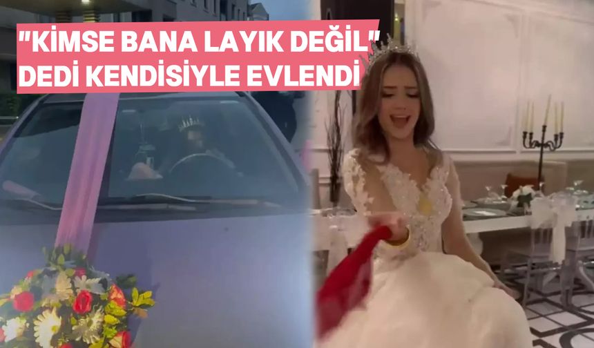 Kendisiyle evlenen fenomen sosyal medyada gündem oldu