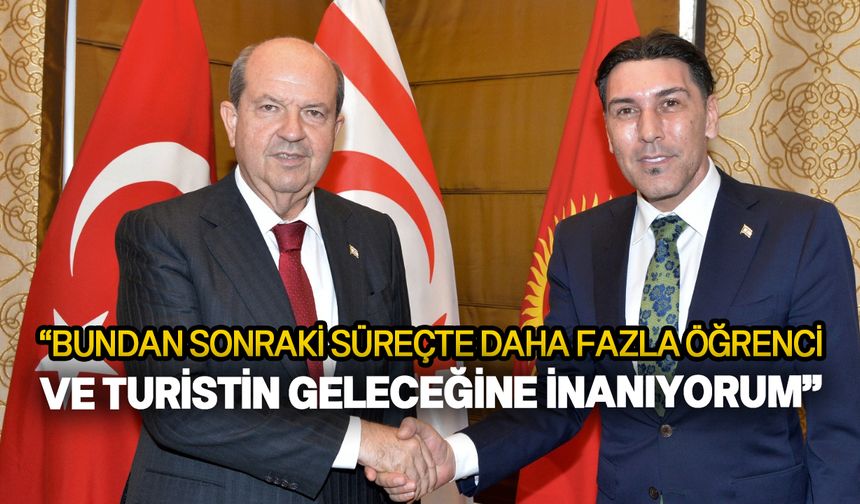 Cumhurbaşkanı Tatar: “Temsilcilikler ülkenin bağımsızlığının ifadesidir”
