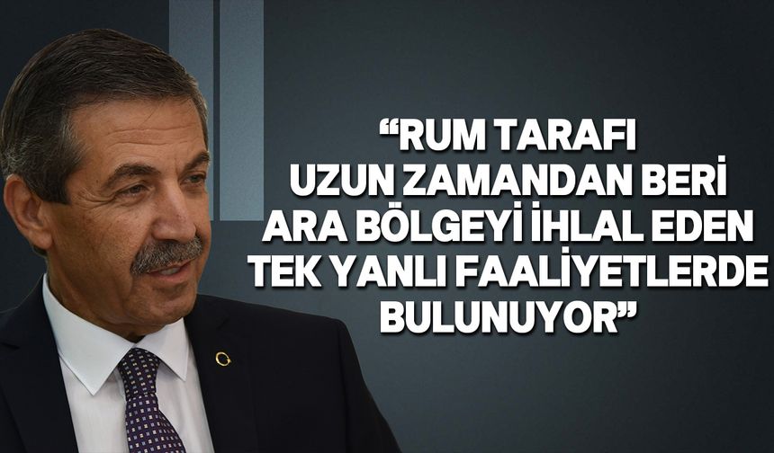 Ertuğruloğlu, Rum tarafı ve Kızılyürek’in seçim kampanyası ile ilgili değerlendirmelerde bulundu