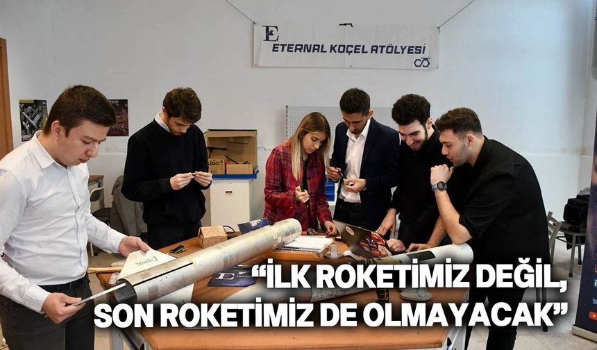 Türk mühendis adayları, geliştirdikleri roketle ABD'de yarışacak