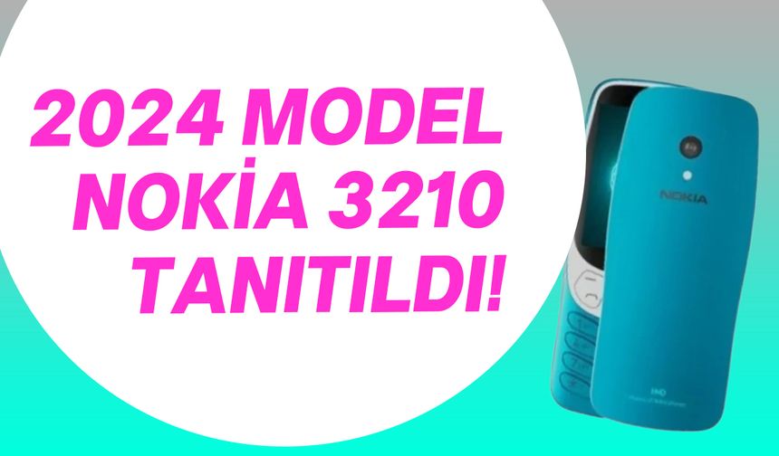 Efsane geri döndü: 2024 model Nokia 3210