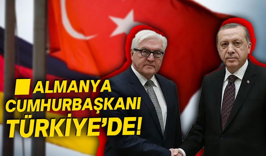 Erdoğan, Almanya Cumhurbaşkanı Frank-Walter Steinmeier ile bir araya gelecek