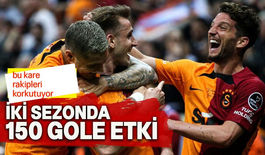 Galatasaray'da Icardi, Kerem ve Mertens rakipleri titretiyor