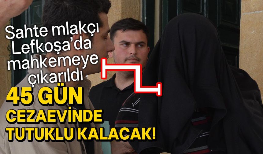 Sahte emklakçı Girne'den sonra Lefkoşa'da mahkemeye çıkarıldı!