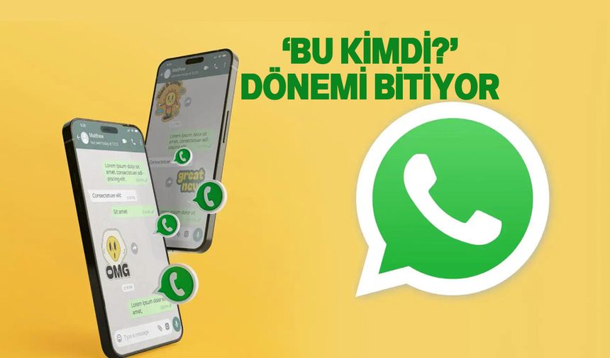 WhatsApp'a yeni özellik!