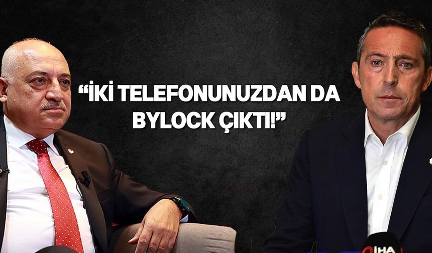 Ali Koç'tan TFF Başkanı Büyükekşi'ye FETÖ suçlaması!
