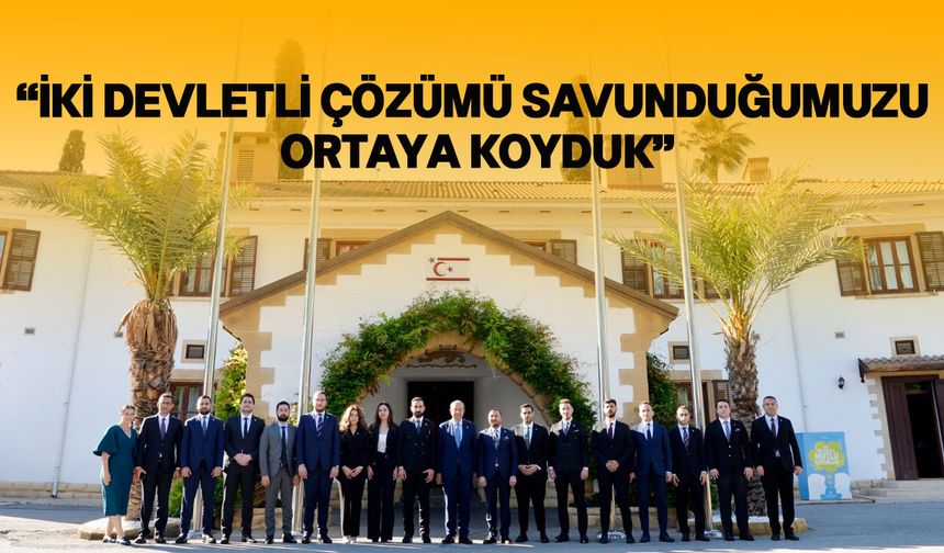 Cumhurbaşkanı Ersin Tatar, Türk Dünyası Gençlik Konseyi heyetini kabul etti