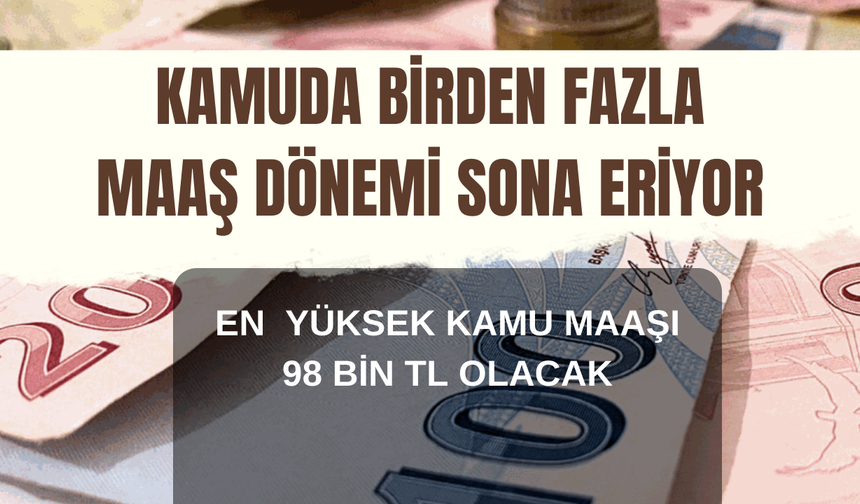 Türkiye’de kamu çalışanlarının birden fazla maaş alması önleniyor