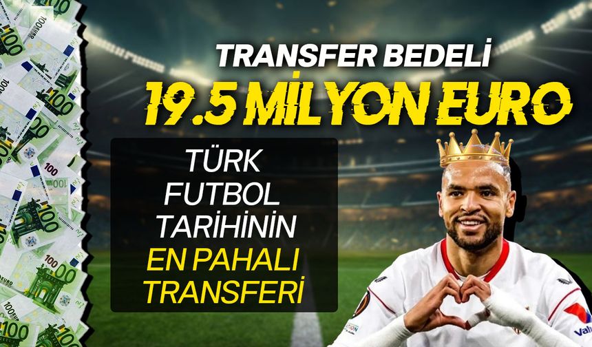 Süper Lig rekoru kırıldı! Fenerbahçe, Youssef En-Nesyri'nin maliyetini açıkladı