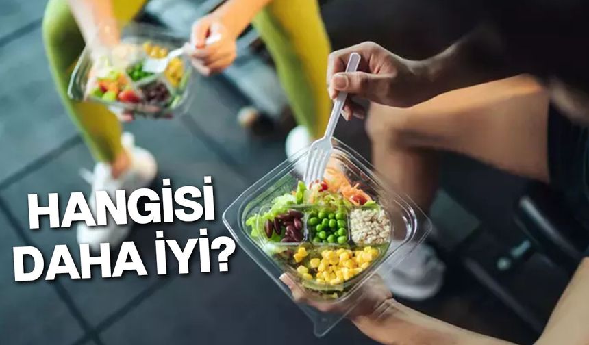 Yemeği spordan önce mi yiyelim sonra mı?