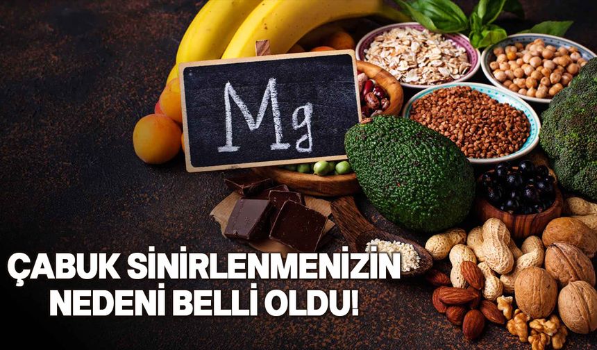 Meğer vücuttaki bu mineralin eksikliği asabi yapıyormuş!