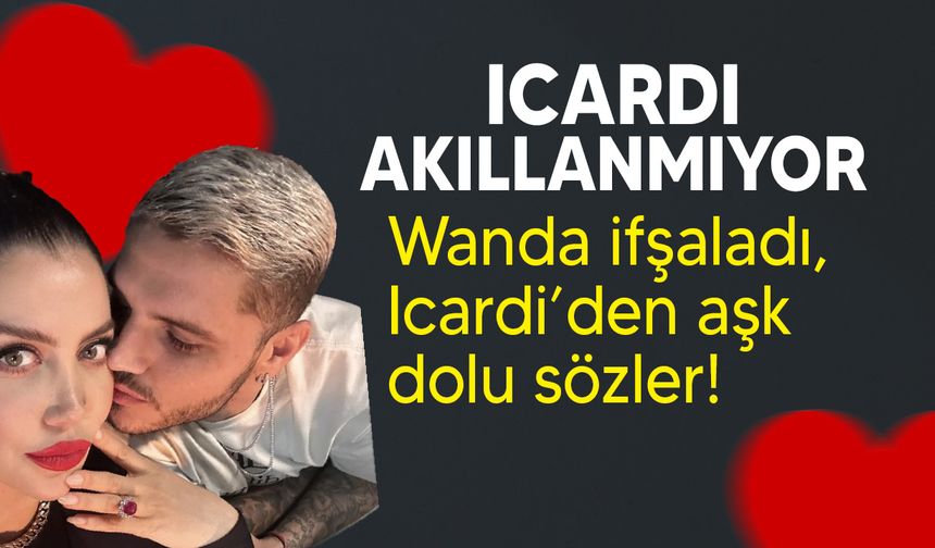 Wanda Nara Icardi ile mesajlarını paylaştı!