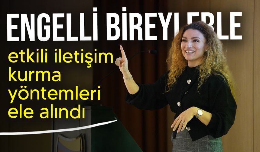 ARUCAD’da “Engel Olma, Farkında Ol” başlıklı seminer yapıldı