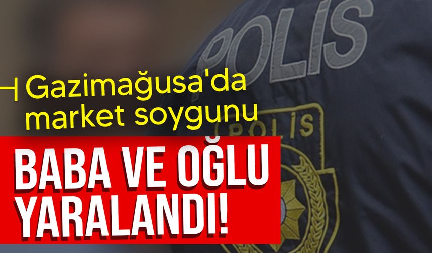 Gazimağusa'da baba ve oğlu bıçaklı saldırıya uğradı!