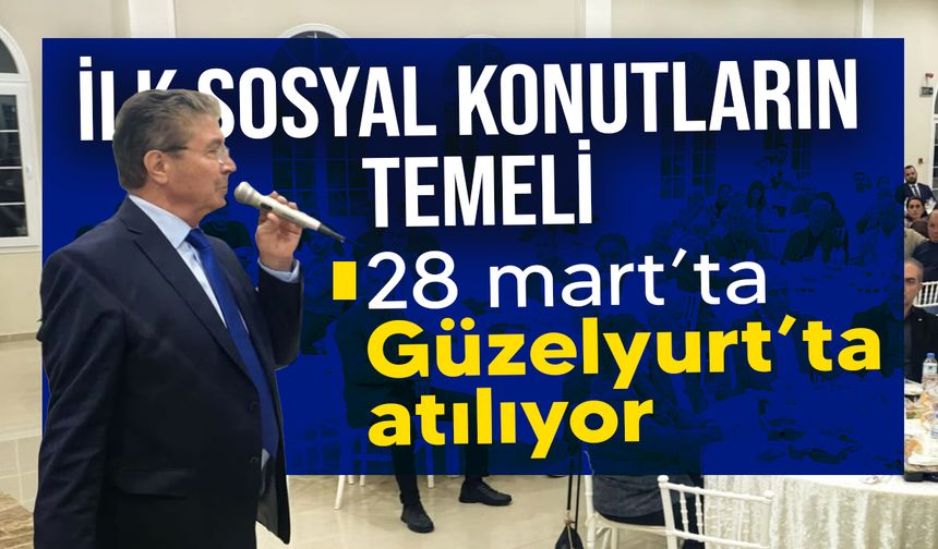 UBP Genel Başkanı ve Başbakan Ünal Üstel, Güzelyurt halkına müjdeyi verdi