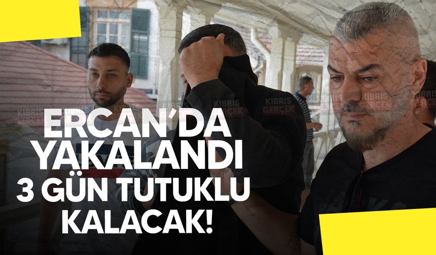 Yasaklı madde ile Ercan'da tutuklanan zanlı mahkemeye çıkarıldı!