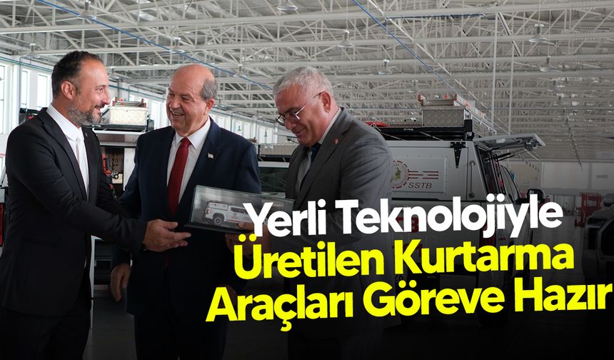 GÜNSEL’den Yerli Üretim Başarısı: Arama-Kurtarma Araçları Teslim Edildi