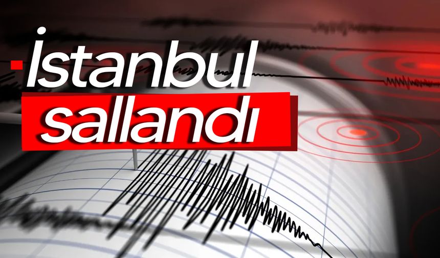İstanbul'da 3.5 büyüklüğünde deprem