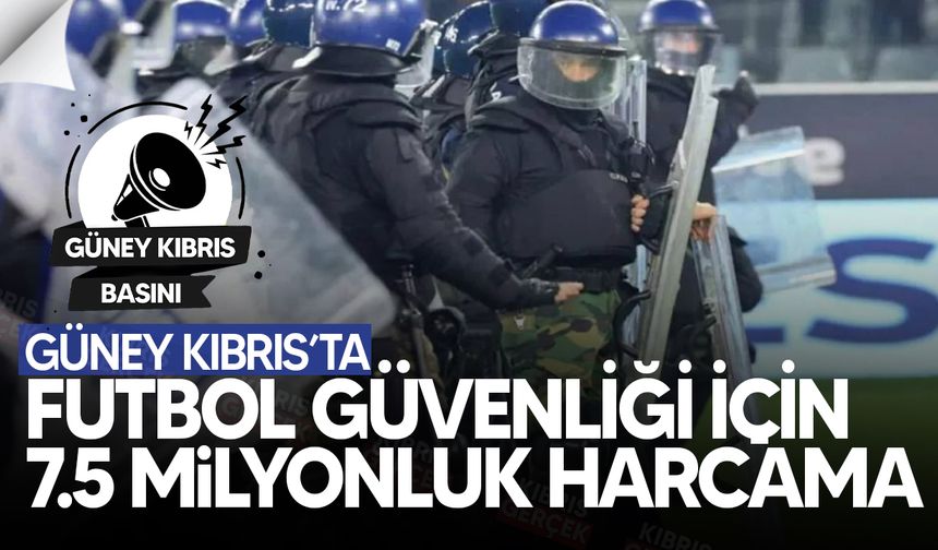 2019-2023 yılları arasında Güney Kıbrıs'ta 81 yüksek riskli maçta güvenlik önlemleri artırıldı
