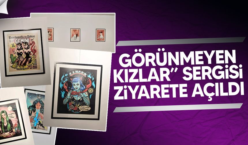 “Görünmeyen Kızlar” Sergisi Girne Park Palace Hotel’de Sanatseverlerle Buluşuyor