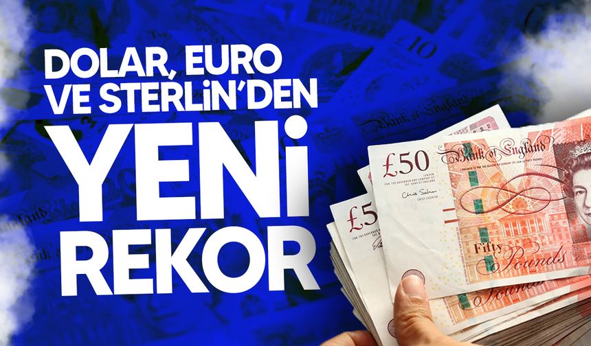 Döviz kurları rekor tazeledi