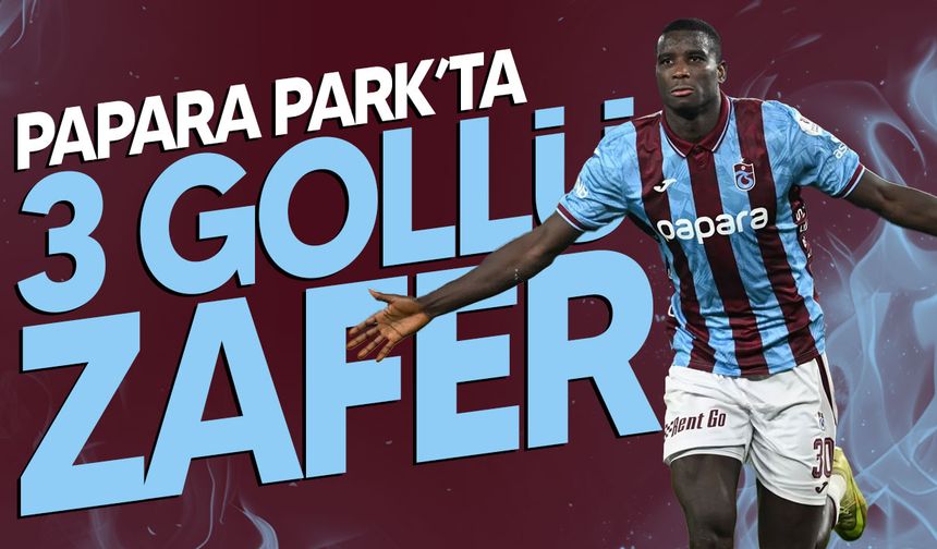 Trabzonspor’dan Konyaspor’a 3 gollü üstünlük