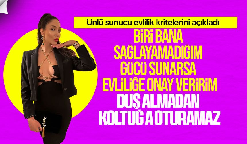 Ünlü model ve sunucu Ece Gürsel, özel hayat kriterini açıkladı: “Güçlü ve eşdeğer olmalı”