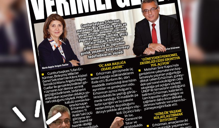 6 ARALIK 2025 KIBRIS GERÇEK MANŞET