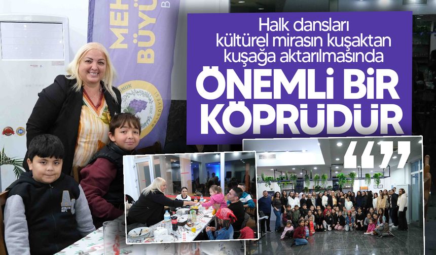 Başkan Tuğlu, Belediye Halk Dansları Topluluğu ile yeni yıl buluşmasında bir araya geldi