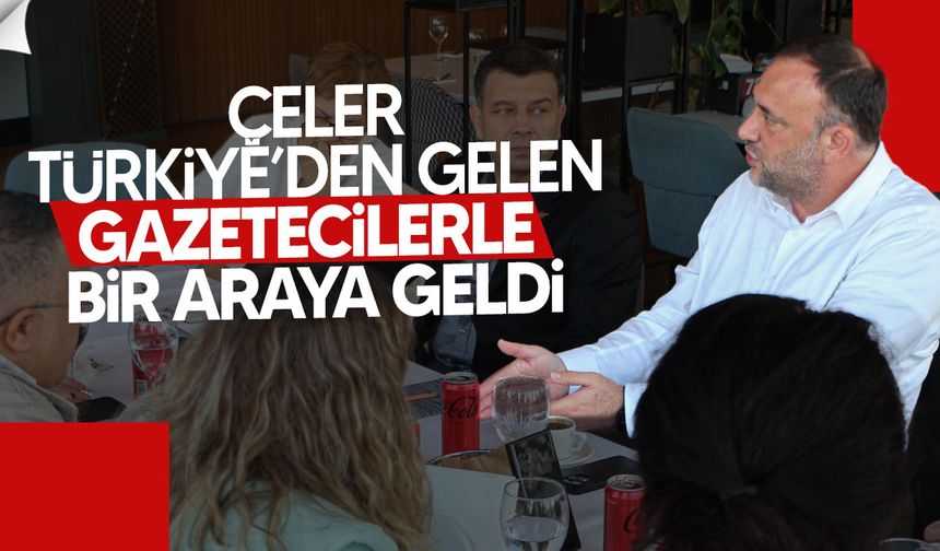 Çeler, Türkiye’den Gelen Gazetecilerle KKTC’nin Geleceğini Değerlendirdi