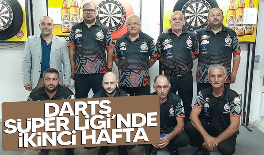 Darts Süper Ligi’nde ikinci hafta