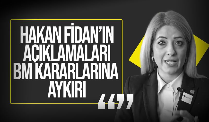 DİSİ: "Hakan Fidan'ın açıklamaları kabul edilemez"
