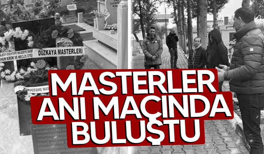 Düzkaya ve Kuruçeşme Masterleri, Salih Yıldırım ve Nusret Soyumert İçin Anı Maçında Buluştu