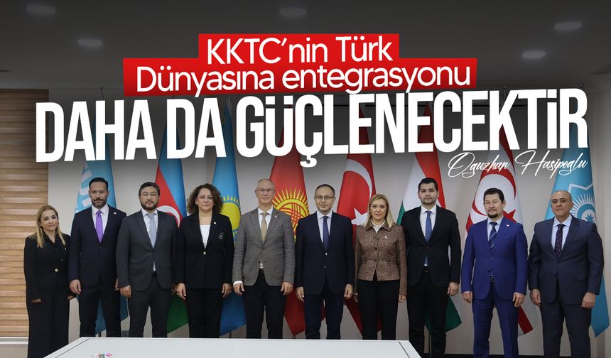 Hasipoğlu, Bakü'de TÜRKPA Genel Sekreteri Ramil Hasan ile görüştü