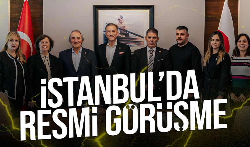 KKTC Milli Olimpiyat Komitesi’nden Türkiye Milli Olimpiyat Komitesi’ne Ziyaret