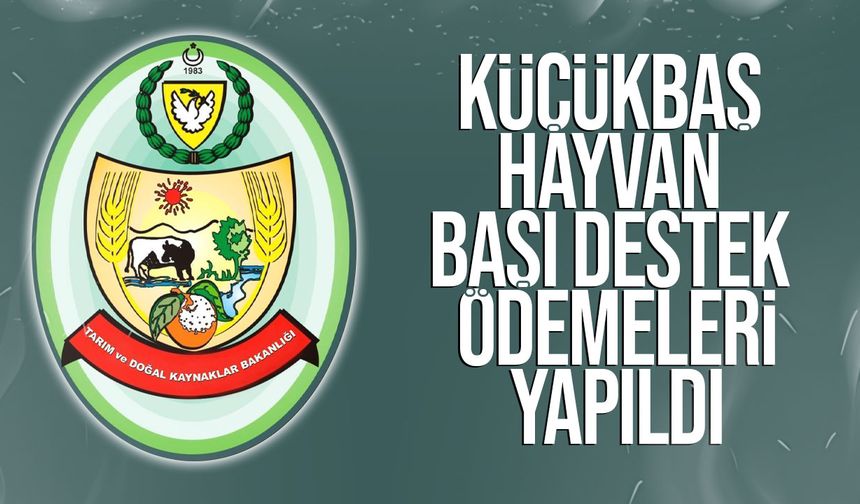 Küçükbaş Hayvan Başı Destek ödemelerinde ek beyan yapan üreticilere 2,2 milyon TL ödeme yapıldı
