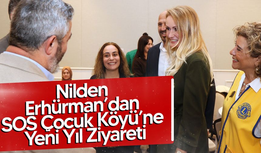 Nilden Erhürman, SOS Çocuk Köyü Çocukları İçin Düzenlenen Yeni Yıl Partisine Katıldı