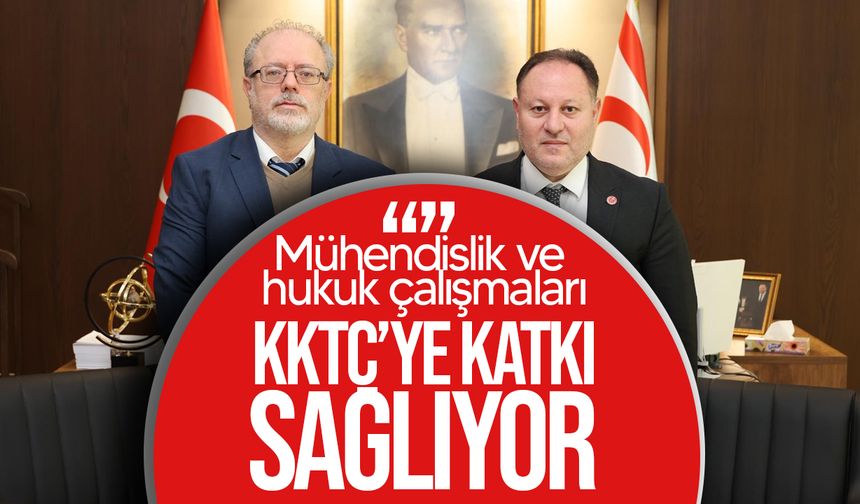 Öztürkler, Yrd. Doç. Dr. Refet Ramiz’i kabul etti