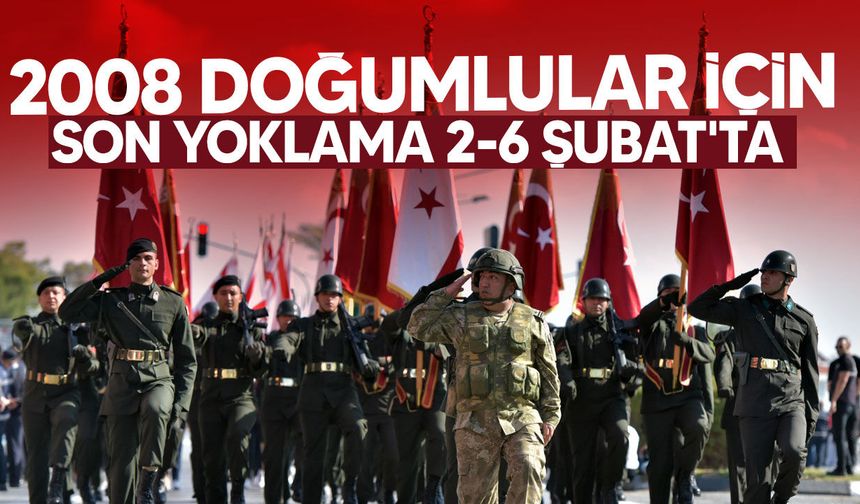 GKK Duyurdu: 2008 Doğumlular Askerlik Çağına Girdi, Son Yoklamalar 2-6 Şubat’ta