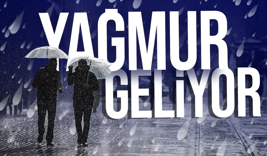 Yarından itibaren bir hafta boyunca yağış bekleniyor