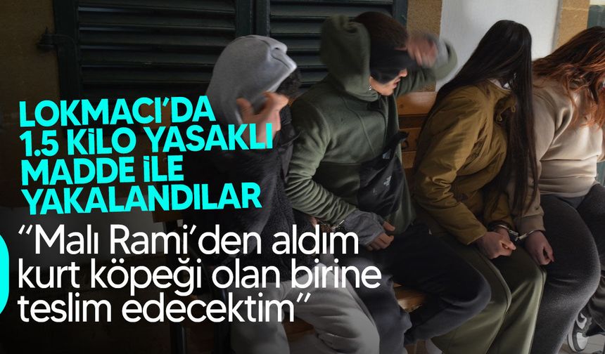 Lokmacı’da “Kangal Operasyonu”: 1,5 Kilo Uyuşturucu ve Yüzlerce Hap Ele Geçirildi