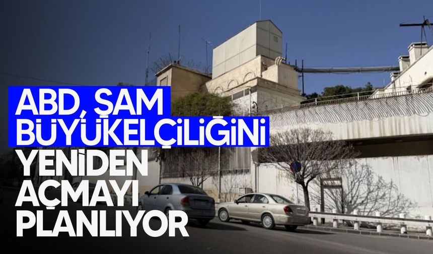 ABD, 2012’den bu yana kapalı olan Şam Büyükelçiliğini yeniden açmayı planlıyor