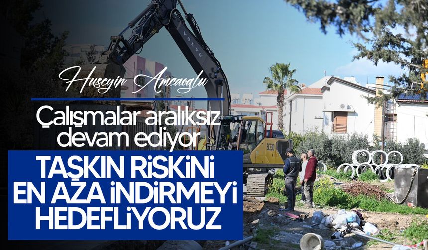 Acısu Sokak’ta  altyapı güçlendirme çalışmaları devam ediyor!