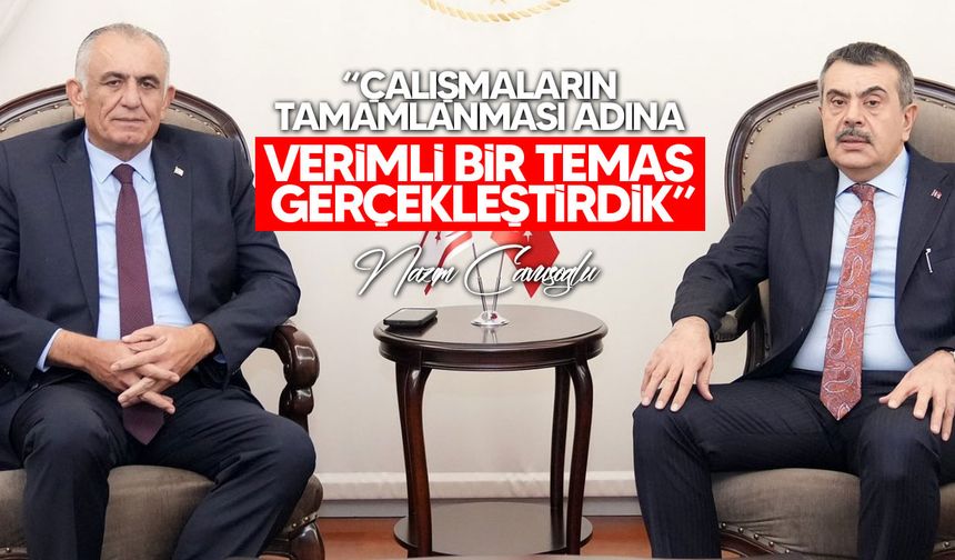 Bakan Çavuşoğlu, mevkidaşı Tekin ile görüşmesine ilişkin açıklama yaptı