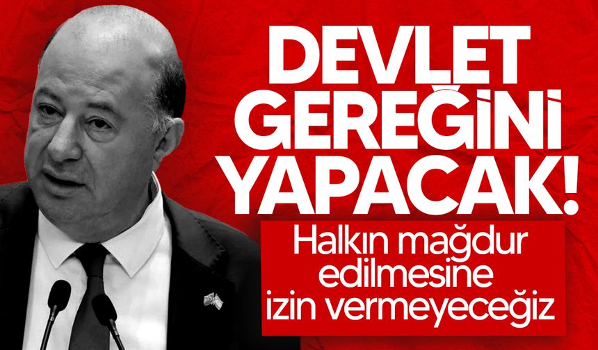 Dinçyürek: "Eylemlerin askıya alındığı bir ortamda çözümün diyalogla sağlanması gerek"