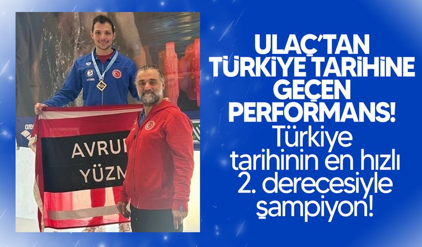 Doğukan Ulaç Türkiye Şampiyonu Oldu